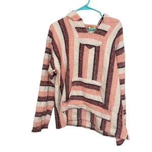 Vintage Frank’s Baja hoodie unisex adult XL pink maroon